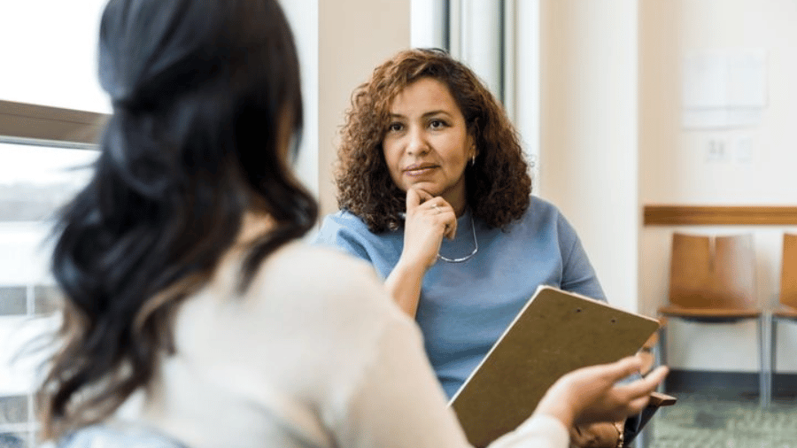 Private counselling room for one-on-one sessions